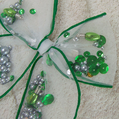 Green Christmas Light Shaker