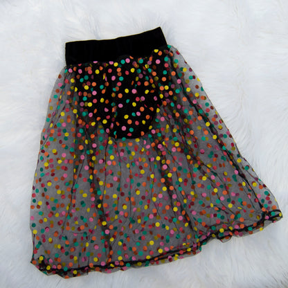 Confetti Tulled Skirt with Velvet Bloomies